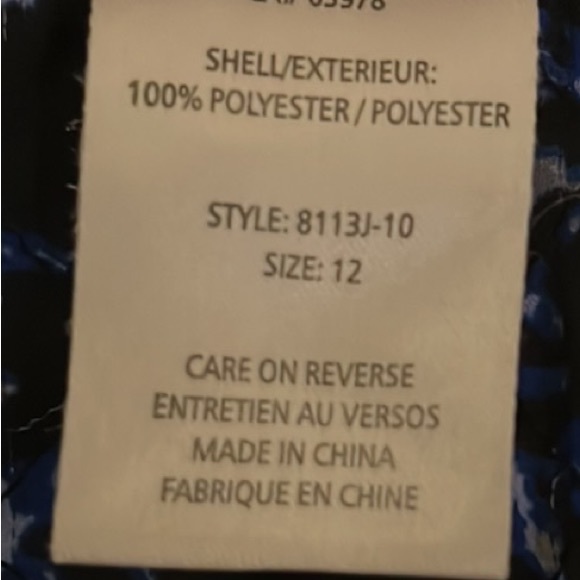 Sharon Young, Collared, Zip Up, Long Sleeves Small Coat, Multi, 12 - Picture 6 of 7